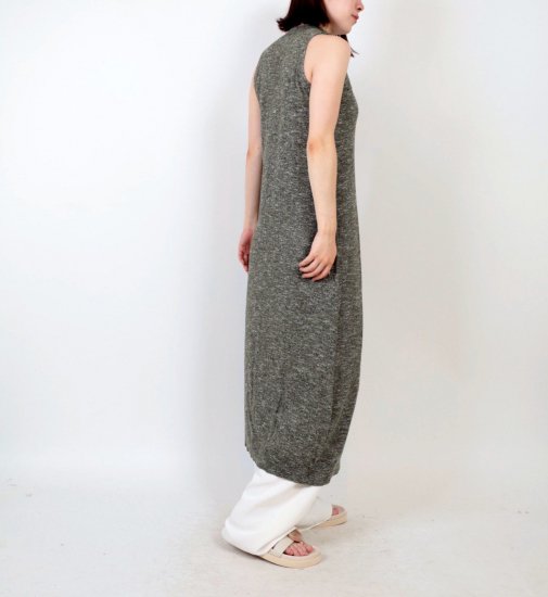 2024AW「RIM.ARK」 Vintage like long knit - Bond Online Shop