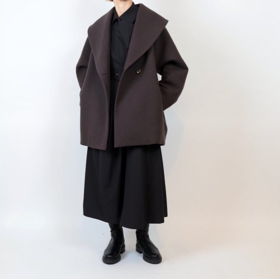 <img class='new_mark_img1' src='https://img.shop-pro.jp/img/new/icons11.gif' style='border:none;display:inline;margin:0px;padding:0px;width:auto;' />2024AW IIROT Melton cocoon Coat