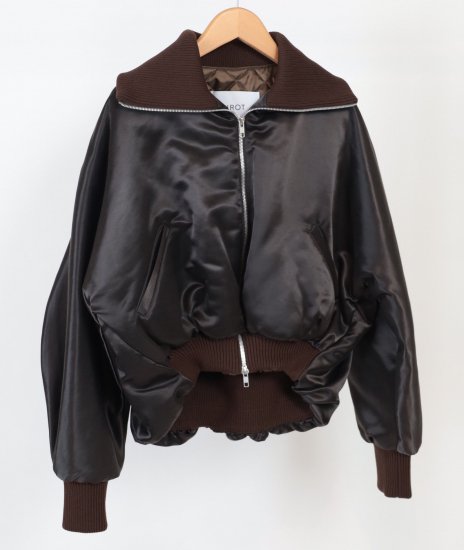 <img class='new_mark_img1' src='https://img.shop-pro.jp/img/new/icons11.gif' style='border:none;display:inline;margin:0px;padding:0px;width:auto;' />2024AW IIROT Cotton satin bomber Jacket