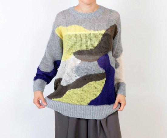 <img class='new_mark_img1' src='https://img.shop-pro.jp/img/new/icons21.gif' style='border:none;display:inline;margin:0px;padding:0px;width:auto;' />20%OFF RISLEY Intarsia knit 