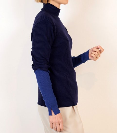 <img class='new_mark_img1' src='https://img.shop-pro.jp/img/new/icons21.gif' style='border:none;display:inline;margin:0px;padding:0px;width:auto;' />20%OFF CLOCHE High neck rib knit