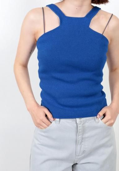 ⭐️最後の値下げ⭐️【kayle】WOOOL KNIT VEST ピンク×グレー KAYLE】WOOL SHORT KNIT WAIST WARMER SET | theour