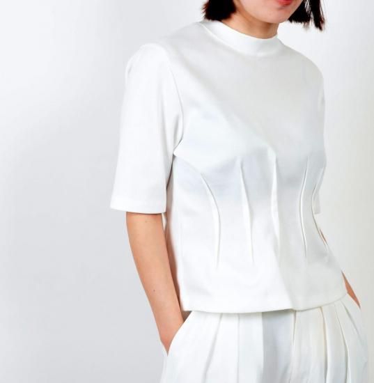 KAYLE RAYON RIB SLIT TUBE TOP VISCOSE SLIT