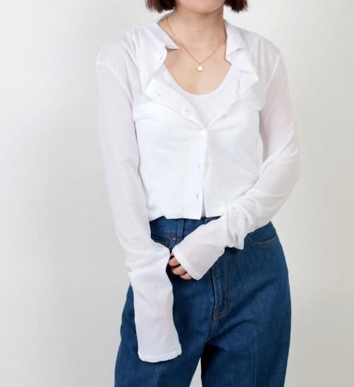 <img class='new_mark_img1' src='https://img.shop-pro.jp/img/new/icons47.gif' style='border:none;display:inline;margin:0px;padding:0px;width:auto;' />2025 IIROT Cropped Cardigan