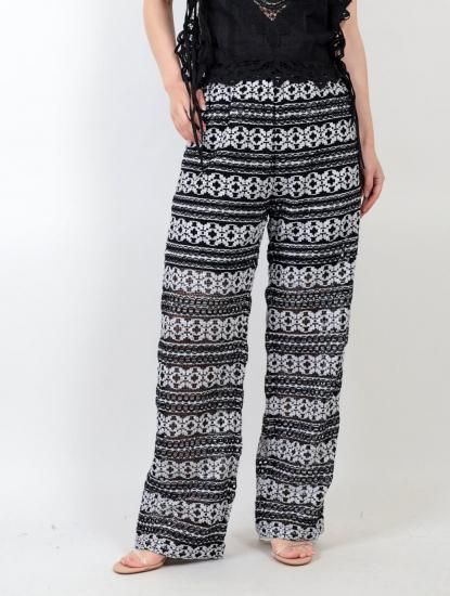 <img class='new_mark_img1' src='https://img.shop-pro.jp/img/new/icons11.gif' style='border:none;display:inline;margin:0px;padding:0px;width:auto;' /> sara mallika Cotton Border Lace Pants