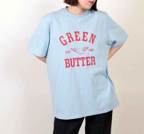 <img class='new_mark_img1' src='https://img.shop-pro.jp/img/new/icons11.gif' style='border:none;display:inline;margin:0px;padding:0px;width:auto;' />2025 GREEN BUTTER  Butter Wing Tee