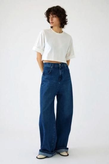 <img class='new_mark_img1' src='https://img.shop-pro.jp/img/new/icons11.gif' style='border:none;display:inline;margin:0px;padding:0px;width:auto;' />2025 RIM.ARK Middle straight blue denim