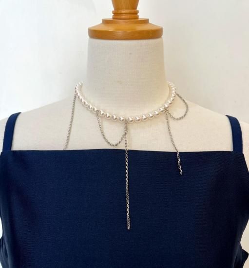 <img class='new_mark_img1' src='https://img.shop-pro.jp/img/new/icons11.gif' style='border:none;display:inline;margin:0px;padding:0px;width:auto;' /> JUSTINE CLENQUET  DIANA NECKLACE