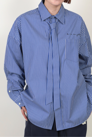 <img class='new_mark_img1' src='https://img.shop-pro.jp/img/new/icons11.gif' style='border:none;display:inline;margin:0px;padding:0px;width:auto;' />RELEVEǡ Stripe Message Tie Shirts