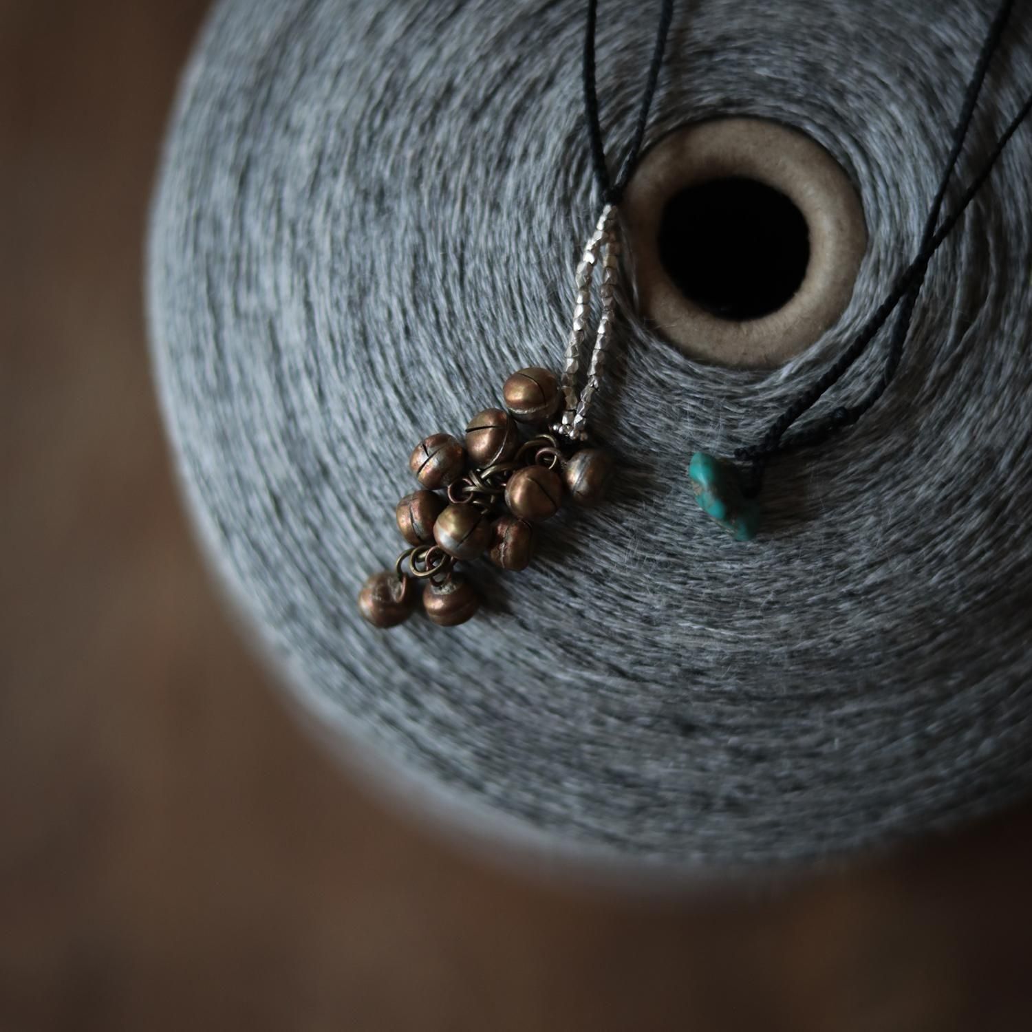 Bell grape necklace  
