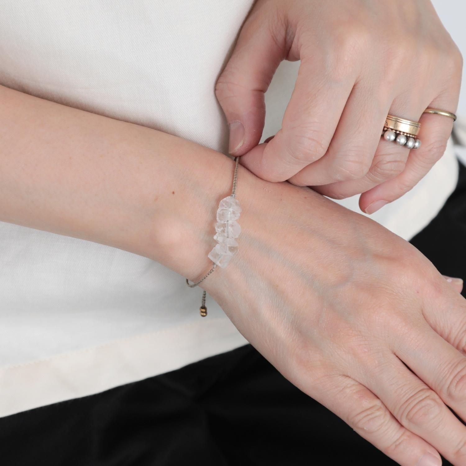 crystal bracelet / ɳ١