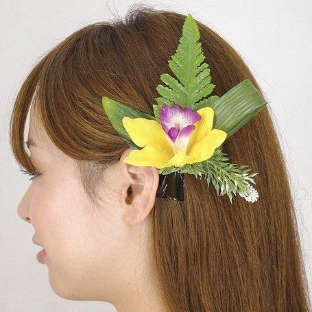 フラ】レイ＆ヘッドバンド＆ヘアクリップ 雑貨