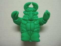 怪獣消しゴム　ノコギリン（みどり） 怪獣消しゴムノコギリン（みどり）