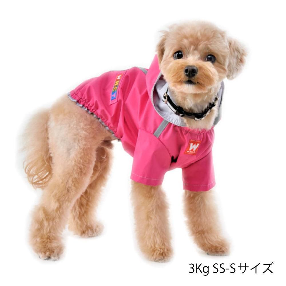 スーパーレインパーカーW【全犬種対応】｜WHCY(ウォームハート