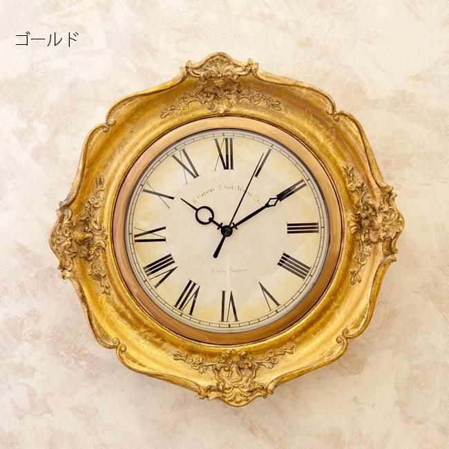 アンティークな掛け時計＊ロココ＊ゴシック アンティークな掛け時計＊ロココ＊ゴシック アンティークな掛け時計