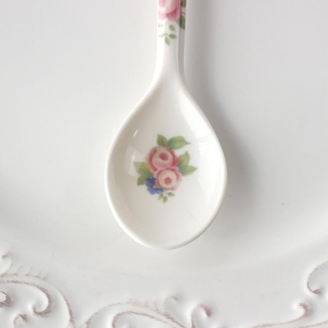 花柄デザイン スプーン 20cm