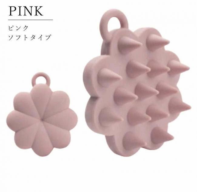 スカルプブラシ 頭皮マッサージ 頭皮ブラシ シャンプーブラシ ソフト