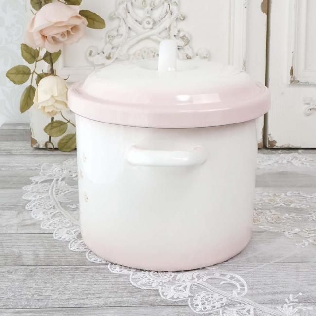 ✤イマン✤ マイア　ストッカー　ライス缶 イマン エマ ライス缶 ライスストッカー 米びつ 米 収納 琺瑯 ホーロー