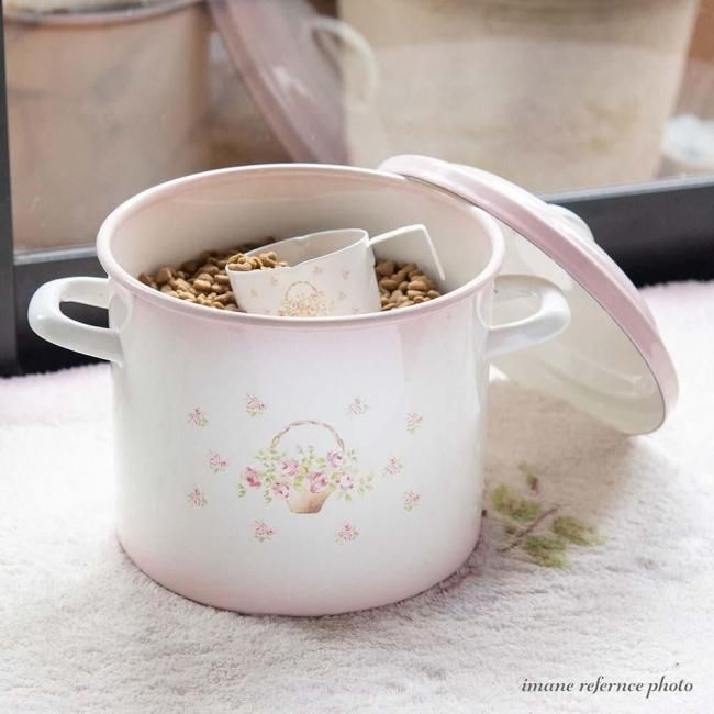 marilyn様売約済み imane ダイアナローズAWライス缶 イマン ダイアナローズ ライス缶 ライスストッカー 米びつ 米 収納