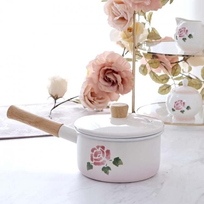 ޥˡ Many  ROSE ץѥ 16cm Ҽ 1.6L ۡ  襤 ԥ    Ĵ 饷 ꡼ IHб