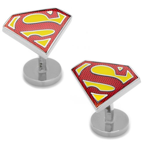 Superman スーパーマン テクスチャー シールド カフス