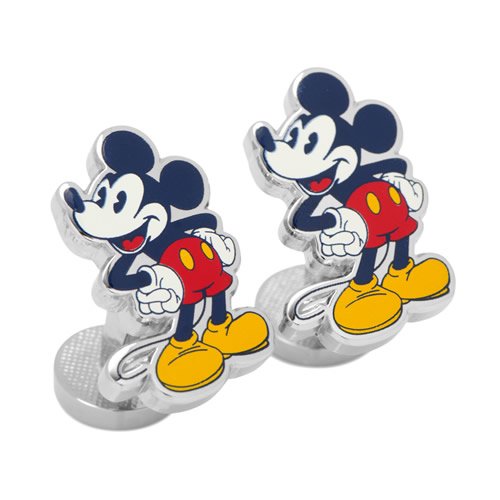 Disney ミッキーマウス ビンテージ ポーズ カフス - カフスボタン 