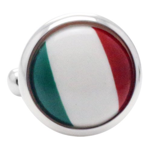 イタリア 国旗 カフス - カフスボタン (カフリンクス）専門店 - CUFF.JP