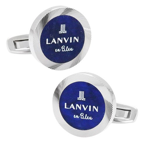 LANVIN ランバン en Bleu ソーダライト カフス