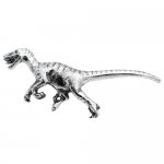 シロメ製 ヴェロキラプトル 恐竜 ピンズ ラペルピン