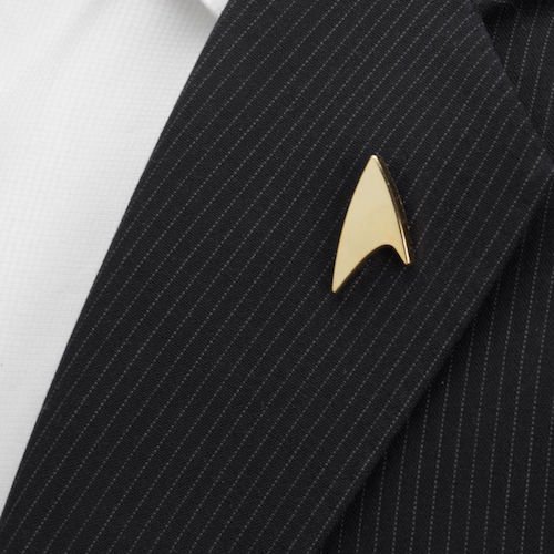 Star Trek スタートレック ゴールド デルタシールド ピンズ ラぺルピン