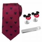 ヴィンテージミッキーマウス　カフスボタンとネクタイピン Disney ミッキー & フレンド ネクタイ カフス ネクタイピン