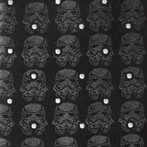 STAR WARS ネクタイ ストームトルーパー 未使用グッズ Star Wars スターウォーズ ストームトルーパー ブラック ドット
