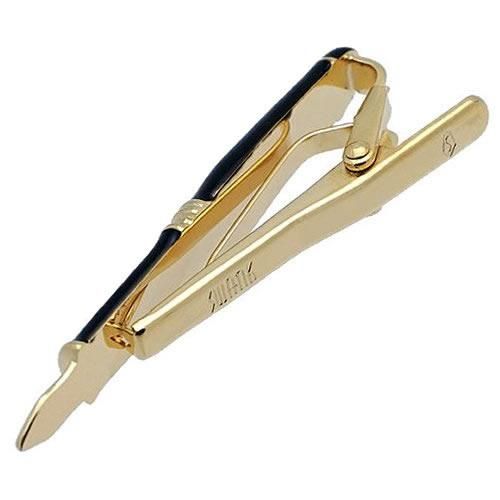 SWANK ゴールド ブラック 万年筆 カフス ネクタイピン セット - カフス