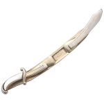 アンティーク ネクタイピン Swank ゴールド ホワイト 剣 刀