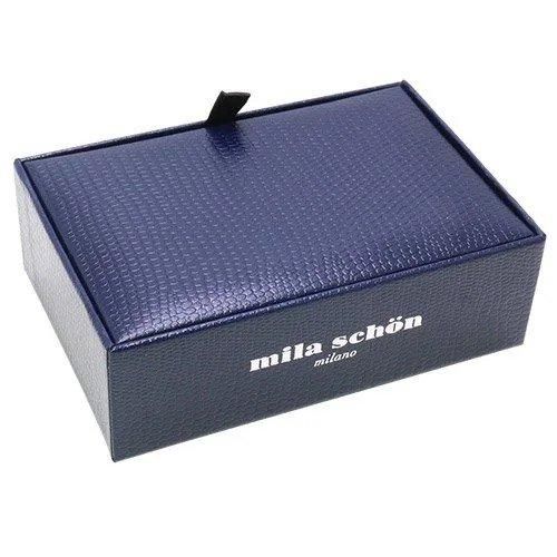 mila schon ミラショーン ラウンド シェル 白蝶貝 カフス