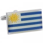 ウルグアイ 国旗 カフス