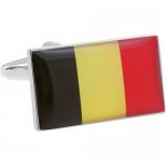 ベルギー 国旗 カフス 