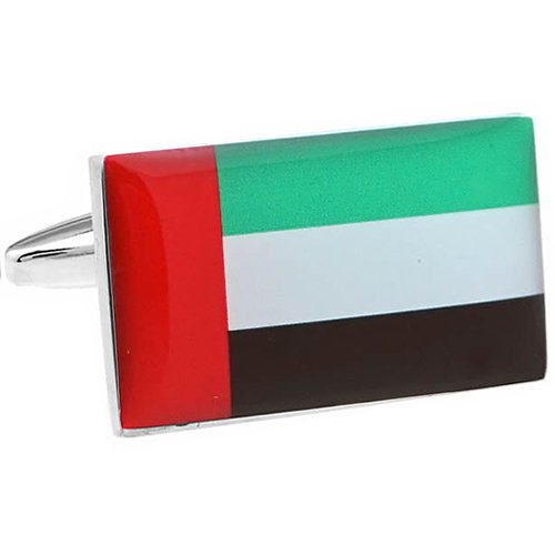 UAE アラブ首長国連邦 国旗 カフス - カフスボタン (カフリンクス