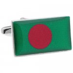 バングラデシュ 国旗 カフス