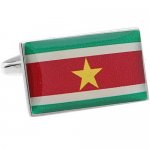 スリナム 国旗 カフス