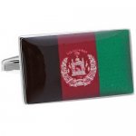 アフガニスタン 国旗 カフス