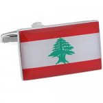 レバノン 国旗 カフス