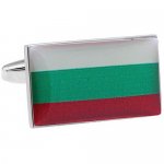 ブルガリア 国旗 カフス