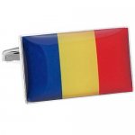 ルーマニア 国旗 カフス