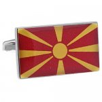 マケドニア共和国 国旗 カフス