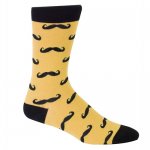 Sock It To Me  Crew Socks Mustache [󥺥롼å ]