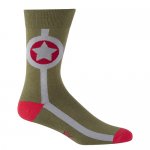 Sock It To Me メンズ Crew Socks “Army Star” アーミー[メンズクルーソックス 靴下]