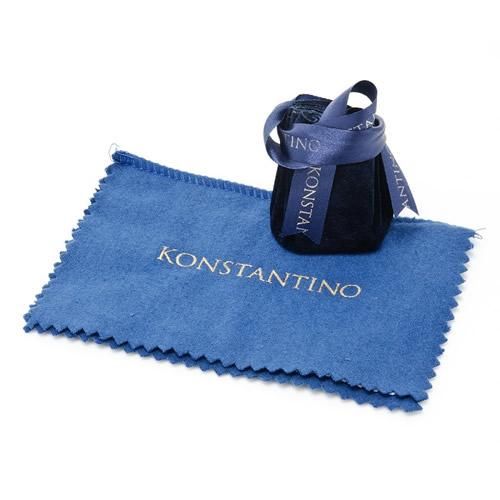 コンスタンティーノ Konstantino アイスブルー トパーズ カフス