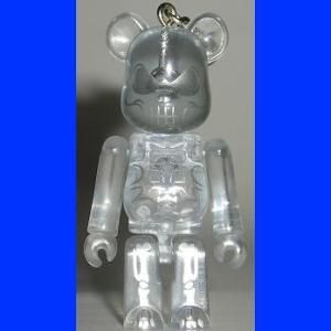BE@RBRICK ベアブリック 透明 クリア インディージョーンズ