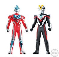 ソフビヒーローVSウルトラマン対決セット ウルトラマンオーブ絆の力編